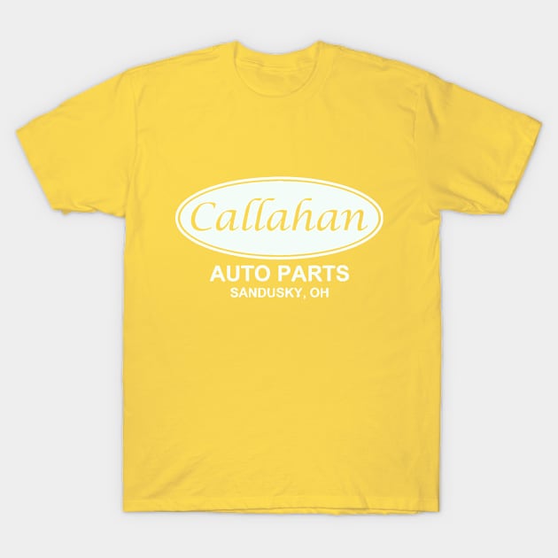 Callahan Auto Parts T-Shirt by silvianuri021